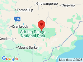 Map of Site Report: Sterling Range National Park, Australia